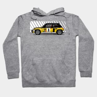 The amazing rally car rear engined Hoodie